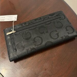 Black Patterned Wallet